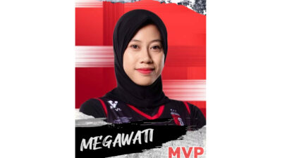 Megawati Hangestri Pertiwi Kembali Raih Gelar MVP di Liga Voli Korea Selatan 2024/2025