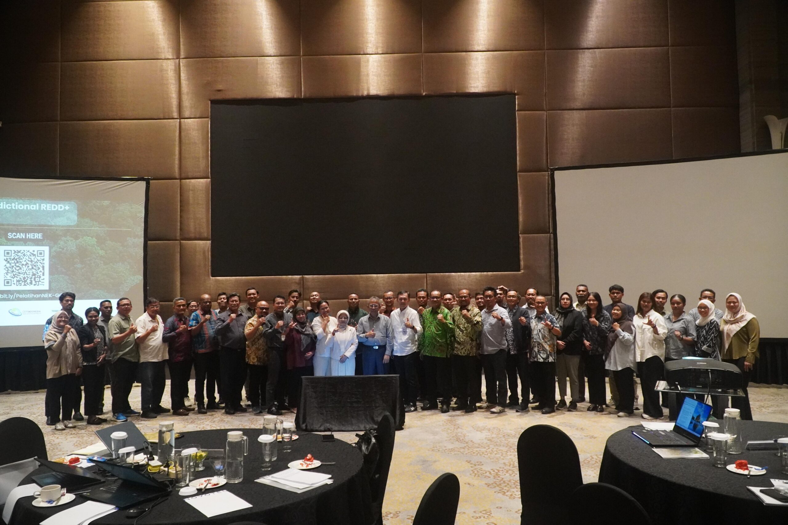 "Peserta workshop "Integrating Corporate Action with Jurisdictional Initiatives in Indonesia" di Tangerang, 16 Juli 2025, membahas sinergi aksi iklim. (Dok. Fakta Nasional)"