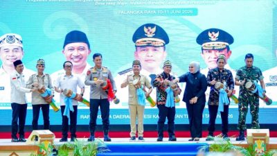 Gubernur Agustiar Sabran Dorong Desa Mandiri pada Rakerda APDESI Kalteng 2026