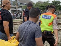 Seorang Wanita Tanpa Identitas Tewas Usai Tertabrak Kereta di Cikarang