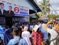 Pasangan AGI SAJA Kampanye Dialogis Di Desa Luwe dan Jangkang, Disambut Meriah Ratusan Warga
