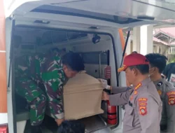 Empat Jenazah Korban Pesawat SAM Air yang Jatuh Dievakuasi ke Rumah Sakit di Gorontalo