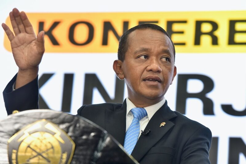 "Menteri Energi dan Sumber Daya Mineral (ESDM), Bahlil Lahadalia. (Dok. ist)"