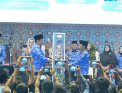 Dukung Kafilah Barito Utara, Bupati H. Shalahuddin Hadiri Pembukaan MTQ VIII KORPRI Kalteng di Murung Raya