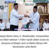 Bupati Barito Utara Serahkan Hibah Rp1 Miliar untuk Masjid Jami Ar-Rahim Benao Hilir