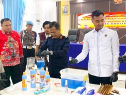 Polres Barito Utara Musnahkan 294,84 Gram Sabu, Kapolres Tegaskan Perang Melawan Narkoba Tidak Akan Kendor