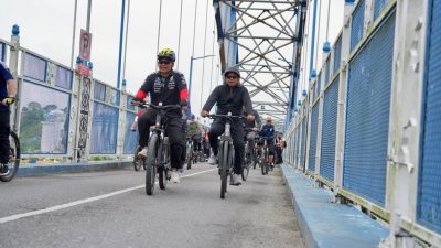 Buka Gowes Saja! Bupati H. Shalahuddin Turun Langsung Cek Pembangunan, Tegaskan Barito Utara Harus Terus Bergerak Maju