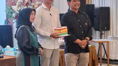 Penuh Keakraban, HUT Ke-55 Bupati Barito Utara H. Shalahuddin, Bersamaan dengan HUT Ajudannya Yang ke-25
