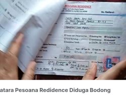 Developer Perumahan Diduga Bermasalah, Pasutri Dilaporkan ke Polisi Usai Korban Rugi Ratusan Juta