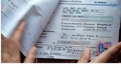 Developer Perumahan Diduga Bermasalah, Pasutri Dilaporkan ke Polisi Usai Korban Rugi Ratusan Juta