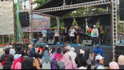 Bupati H. Shalahuddin Galakkan Hidup Sehat di Akhir Pekan, Dorong Warga Muara Teweh Semakin Produktif dan UMKM Kian Kreatif