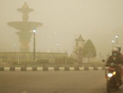 Warga Barito Utara, Mulai Rasakan Dampak Asap Karhutla, Kualitas Udara di Barito Utara Menurun. Warga Harapkan Instansi Terkait Tanggap Bagikan Masker dan Aktifkan Rumah Oksigen