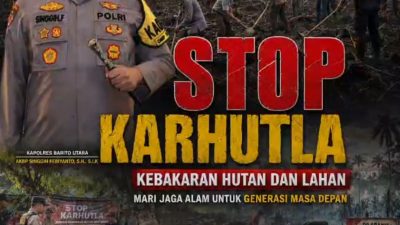 Kapolres Barito Utara Imbau Warga Tidak Membakar Lahan, Polres Perkuat Pencegahan Karhutla 2026